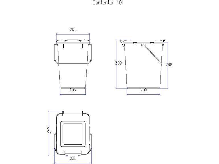 Descarga Ahora Los Bloques De Bote De Basura Autocad Para Mejorar Tus